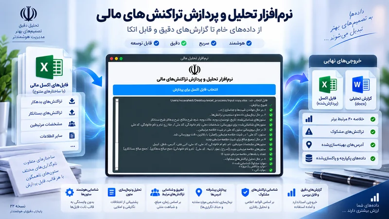 تصویر معرفی راهکار تحلیل و دسته‌بندی تراکنش‌ها